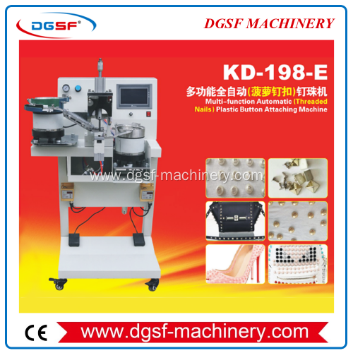 Multifunctional Automatic (Pineapple Buckle) Beading Machine KD-198-E